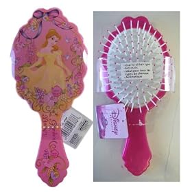 Disney Beauty and the Beast Vintage-Style Pink Belle hair Brush - Belle Brush