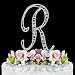 Vintage ~ Swarovski Crystal Wedding Cake Topper ~ Letter R