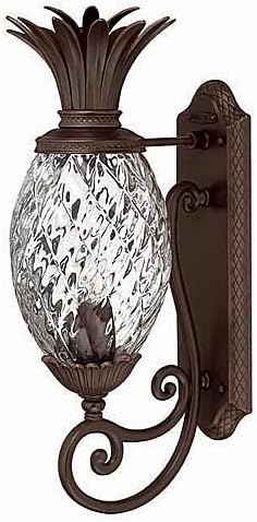 Hinkley 2220CB Tropical/British Colonial One Light Wall Mount from Plantation Collection in Copper Finish, See image