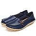 Lucksender Womens Soft Leather Comfort Driving Loafers Shoes