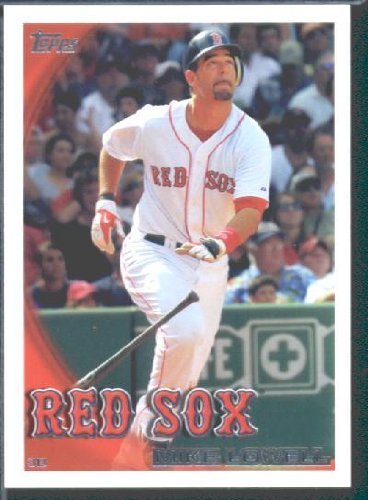 2010 Topps #595 Mike Lowell - Boston Red Sox (Baseball Cards)