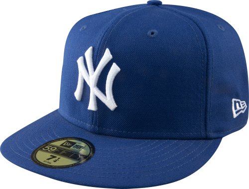 New York Yankees Light Royal with White 59FIFTY Fitted Cap
