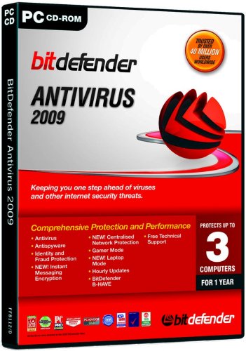 BitDefender AntiVirus 2009 (PC CD)
