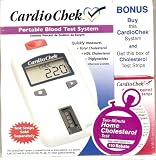 CardioChek Portable Blood Test System with Bonus Test Strips