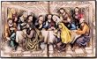 Decorative Plate - The Last Supper - 28in.x5in.x16 and 1/2in. - Imported