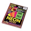 Pacon Neon Bond Copy Paper, 24 lb, Letter, Five Assorted Colors, 100 Sheets (104331)