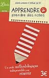 Apprendre à prendre des notes