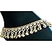 Uma Indian Traditional Belly Dance Ghungroo Brass Anklet, No Color, Size No Size