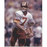 Joe Theismann Autographed Washington Redskins (White Jersey) 8x10 Photo