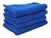 Towel Lab (TM) #1 Rated 5 in 1 Premium Soft Fast Dry Microfiber Absorbent Thick Cleaning Cloths for Spring Cleaning, Computer Screen & Kitchen Cloth (Royal Blue - 300GSM - 12