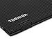 Skinomi Black Carbon Fiber Full Body Skin Compatible with Toshiba Satellite Radius (2015, 14 inch)(Full Coverage) TechSkin with Anti-Bubble Clear Film Screen Protector