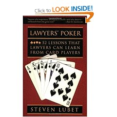 Lawyers' Poker: 52 Lessons That Lawyers Can Learn from Card Players