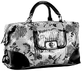 Betsey Johnson Glitzy Floral Satchel