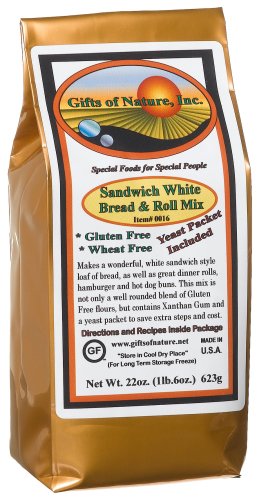 Gifts Of Nature Sandwich Whitebread & Roll Mix, 22-Ounce Bags (Pack of 3) by Gifts of Nature