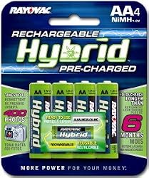 Rayovac Hybrid - Battery 4 x AA (LSD) NiMH LD715-4A