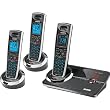 Expandable Cordless Telephone With Digital Answering System And Caller ID - 3 Handsets