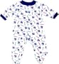 New York Rangers Baby Sleeper with Allover Print, 6-9 Months