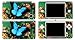 Bundle Monster Vinyl Skin Sticker For Nintendo DSi XL (LL) Handheld Game Console - Cover Protector Art Decal - Butterfly