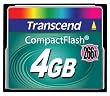 Transcend 4GB CF CARD TS4GCF266 (266X)