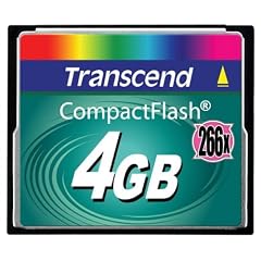 Transcend Extreme-Speed 266x 4GB Compact Flash Speicherkarte
