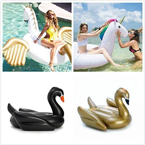 Abusun Swans Giant Inflatable Pegasus Pool Floats Set of 4