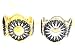 Tribal Circle Pendant Bracelet (Gold Color)