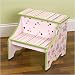 Funky Flower and Dots Step Stool