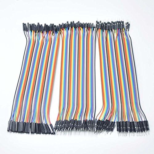 TopYoo Dupont Line 120pcs 20cm Male To Male + Male To Female And Female To Female Jumper Wire Dupont Cable