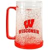 NCAA Wisconsin Badgers 16-Ounce Crystal Freezer Mug