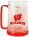 Wisconsin Badgers 16oz Crystal Pilsner