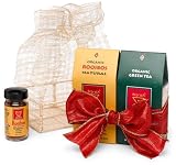 African Red Tea Holiday Gift Basket (Organic Green Tea, Organic Rooibos Tea, Red Tea Powder)