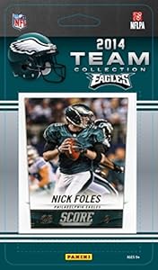 Philadelphia Eagles 2014 Score NFL Football Factory Sealed 12 Card Team Set with Nick Foles, LeSean McCoy, Brent Celek Plus