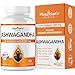 Ashwagandha 1950mg Organic Ashwagandha Root Powder Extract of Black Pepper Anxiety Relief, Thyroid Support, Cortisol & Adrenal Support, Anti Anxiety & Adrenal Fatigue Supplements 90 Veggie Capsules