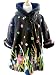 Apparel : Corky Coats Brown Wildflower Border Wrap Swing Coat
