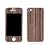 PATCHWORKS iPhone 4/4S用 天然木100%の手作りスキン Ebony Thin Stripe P-1021