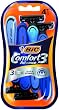 BIC Comfort 3 Advance, Pack 4, Triple Blade Razor
