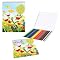 eeBoo Drawing Birds Sketchbook and 24-pk. Color Pencil Art Set