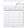 Adams Invoice Unit Set, 8.5 x 11.44 Inch, 3-Part, Carbonless, 100-Pack, White and Canary and Pink (NC3812)