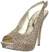 Madden Girl Women's Jassperr Slingback Pump,Gold Multi,8 M US