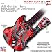 Camouflage Red Skin by WraptorSkinz TM fits All Sony PS2 Guitar Hero SG Guitar Controllers (GUITAR NOT INCLUDED)