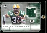2003 Upper Deck Finite Ahman Green Jerseys Green Bay Packers Football Card - Mint Condition - Shipped In Protective ScrewDown Case!