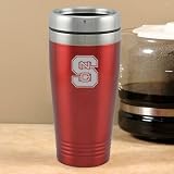 North Carolina State Wolfpack Red 16oz. Team Logo Thermo Travel Tumbler