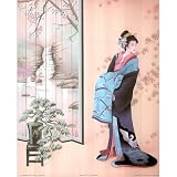 Japanese Girl Asian Japan Sexy Geisha Art Print POSTER - 13x19