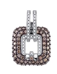 2.27CTW COGNAC DIAMOND FASHION PENDANT