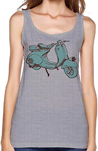 Vespa On-trend Woman Sleeveless Tshirt Tshirt