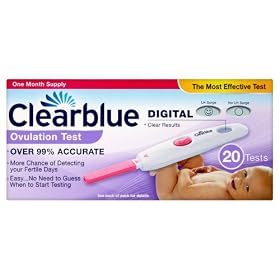 Clearblue Digital Ovulation Testing Kit - 20-Pack