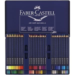Faber-Castell 60-pc. Easy-Grip Aquarelle Set by 