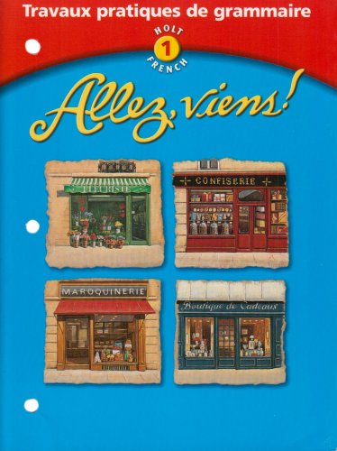 allez viens level 1 travaux pratiques de grammaire