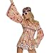3pc Free Love Hippie 60's Go Go Halloween Costume