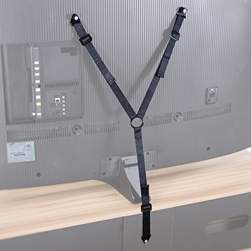 Fitueyes TV and Furniture Anti-Tip Straps suit for All Flat Screen TV/Furniture ATS001B